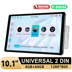 10,1 Zoll Doppel 2DIN Android12 Autoradio Apple CarPlay/Android Auto Touchscreen - Bild 1 von 13