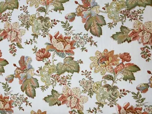 Tela de costura tapicería almohada decoración del hogar floral Mill Creek DUBLIQUE - Imagen 1 de 7