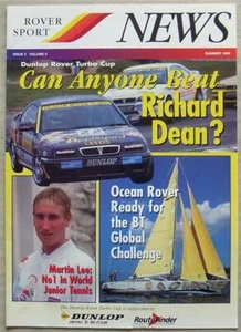ROVER SPORT NEWS Summer 1996 Motor Sport Magazine Publication - Picture 1 of 4