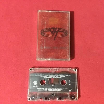 Van Halen – For Unlawful Carnal Knowledge *1991:Cassette SR, Dolby HX Pro (EX)   - Image 1 of 4
