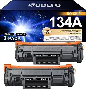 134A Toner Cartridge - (No Chip) Replacement for HP 134A Black Toner Cartridge - Picture 1 of 9