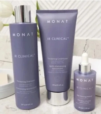 New Monat IR Clinical System Thickening Shampoo Conditioner Treatment- Serum - Image 1 of 4