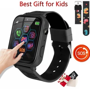 Kids Smart Watch Phone Smartwatches Music Player Math Games Camera Birthday Gift - Picture 1 of 10