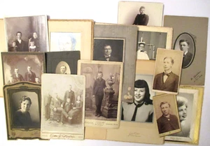 15 ANTIQUE / VINTAGE PEOPLE of MINNESOTA PHOTOGRAPHS ~ MIXED PHOTO LOT ~ - Picture 1 of 3