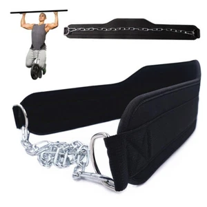 Cinturón de levantamiento de pesas grueso de neopreno de alta resistencia fitness entrenamiento gimnasio entrenamiento en casa  - Imagen 1 de 11