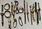Sammlung  von 16 Armbanduhren Damen - Diverse Art Deco - Werke laufen nicht