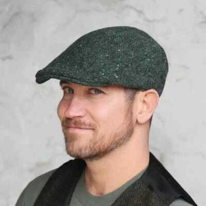 Donegal Touring Cap – Dark Green Fleck, Hanna Hat - Picture 1 of 3