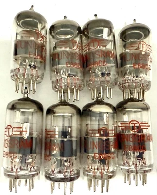 5 PIEZAS TUBO FUERTE E88CC TUNGSRAM NOS PROBADO 6DJ8 CV5358 ECC88 6N23P Foto 1 de 3