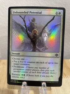 MTG Unbounded Potential FOIL  #036/303 Modern Horizons 2 MH2 NM/M - Picture 1 of 1