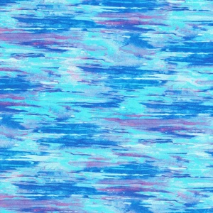 Morningmoon Fairies CORNFLOWER Blu Sky Water Texture Kaufman Fabric By FQ 1/4 YD - Picture 1 of 6