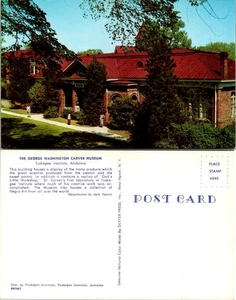 Postal de George Washington Carver Museum Tuskegee Institute Alabama - Imagen 1 de 1
