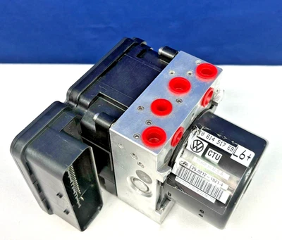 2012 Volkswagen Passat ABS conjunto de módulo de bomba de freio antibloqueio fabricante de equipamento original - Imagem 1 de 4