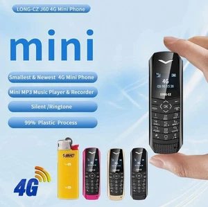 J6 Unlocked 4G Simple Mini Mobile Cell Phones Card Dial GSM MP3 NEW - Picture 1 of 22