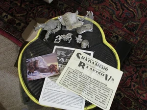 RPE Larry Elmore 25mm Shademehr Encounters Baakesh Va COMPLETE IN DAMAGED BOX - Picture 1 of 7