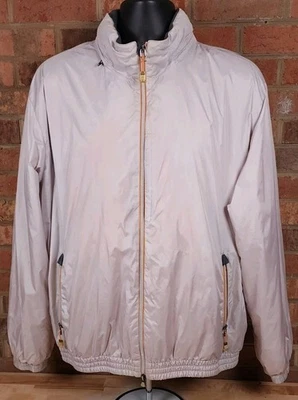 Chaqueta cortavientos Zegna Sport Light Shell Project beige con capucha para hombre XL Foto 1 de 4