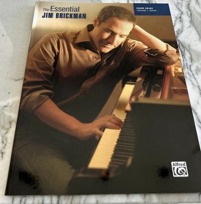 Jim Brickman Essentials Vol. 1 Sheet Music Songbook Signed, New Never Played - Image 1 of 3