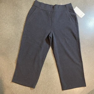 New Lululemon Womens 14 Ribbed Straight Leg Super-High-Rise Crop Pants LW6BO2S - Picture 1 of 7