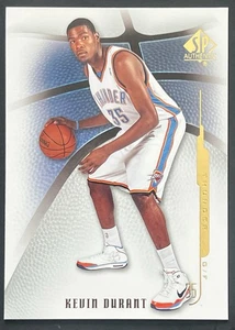 2008-09 SP AUTHENTIC KEVIN DURANT OKLAHOMA CITY THUNDER 2nd Year Card - Picture 1 of 1