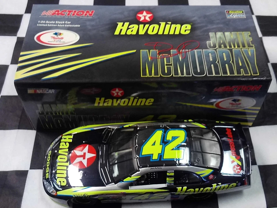 #42 Jamie McMurray 2003 Rookie of The Year Action NASCAR 1/24 Diecast Havoline
