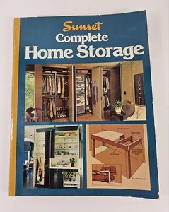 Sunset Complete Home Storage Paperback Book  - Picture 1 of 23