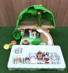 Used Sylvanian Families House Fairy's Secret Tree Character Hobby 4 Critters - Picture 1 of 11