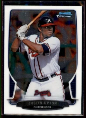 2013 Bowman Chrome Justin Upton #96 Atlanta Braves - Image 1 of 2