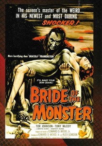 Breygent Classic Sci Fi & Horror Posters Ser. 1 #20 BRIDE OF THE MONSTER 2007 