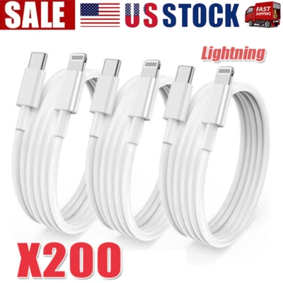 Wholesale 20W USB-C to iPhone Cable Fast Charger For iPhone14 13 12/Pro Max Cord - Image 1 of 4