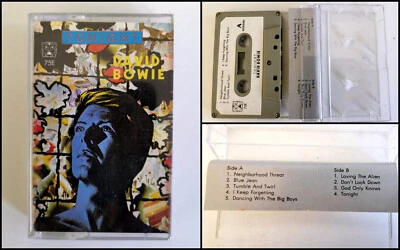 Vintage David Bowie Tonight Cassette Tape - Image 1 of 4