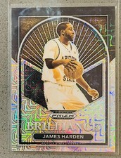 2023-24 Panini Prizm Draft Picks NBA #16 James Harden /25 Silver Mojo Brilliance