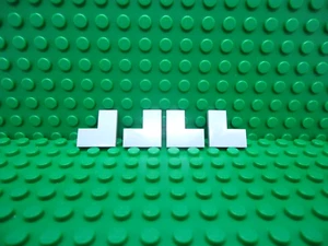 Lego 4 azulejo de esquina gris azulado claro 2x2 NUEVO - Imagen 1 de 1