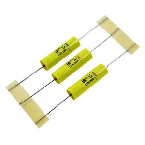 10x MKT Foil Capacitor Axially 2µF 250V DC Vishay MKT18135202551R 2000nF - Picture 1 of 1