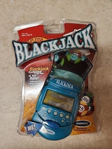 Radica Flip Top Black Jack Electronic Video Game Handheld Blackjack 2001 Vintage - Picture 1 of 4