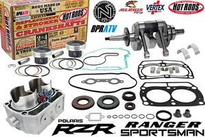 11-13 Polaris Sportsman 800 Engine Rebuild Kit Hot Rods Crankshaft Piston Gasket - Picture 1 of 24
