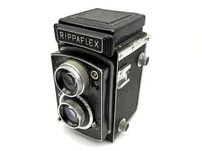 Yamato Rippaflex TLR Avec Tri-Lausar Anastigmat 1:3.5 f=8cm Moyenne Format - Photo 1/4