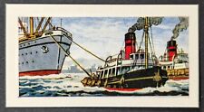 Tugs 1961 Ships and Their Workings MINI Cigarette Card #24 (NM)