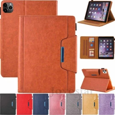 For iPad 7th 6th 5th Gen/Mini/Air Magnetic Flip Stand Smart Leather Case Cover - Image 1 of 4
