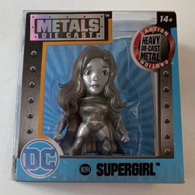 Jada 2.5" Metales Die Cast Supergirl M394 DC Hero Girls Metalfigs Foto 1 de 4
