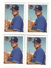 1999 Grandstand Midland Rockhounds Andy Kimball 4 Card Lot