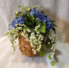 Longaberger 2003 Extra Small Hanging Gatehouse Basket Protector flowers