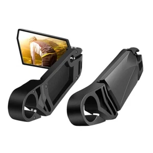 WEST BIKING MTB Bike Rear View Mirror Foldable 360°Rotate Rearview Mirror A Pair - Picture 1 of 18
