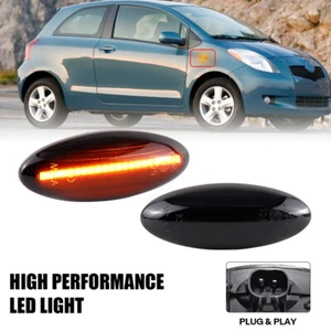 LED Side Marker Lights Turn Single Lamp For Toyota Yaris Mk2 Rav4 Mk3 Corolla - Imagen 1 de 8