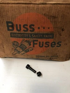 Posten Vintage BUSS Bakelit Inline Sicherungshalter nur Fässer und Kappen. - Bild 1 von 7