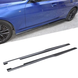 For BMW G20 G21 M340i M Sport 2020-2022 Carbon Fiber PSM Style Side Skirts Lip - Picture 1 of 14