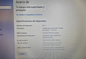 Portátil Asus X551 -(4) - Imagen 1 de 6