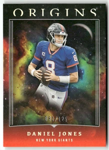 Panini Football NFL Origins 2023 No. 61 Daniel Jones Red 81/125 - Bild 1 von 2