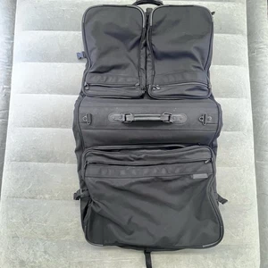 Briggs & Riley Large 24” Black Wardrobe Garment Bag multiple compartments - Picture 1 of 6
