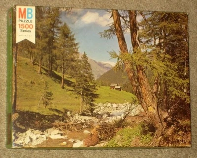 Пазл MB York 4335-8 Woodland Serenity 1500 элементов в заводской упаковке 1977 - Изображение 1 из 2