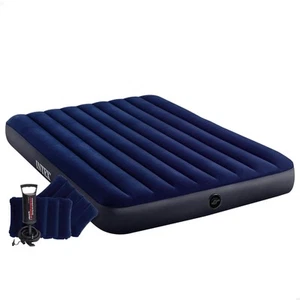 Intex 64765 Materasso Gonfiabile Classic Downy Matrimoniale Due Cuscini e Pompa - Imagen 1 de 24