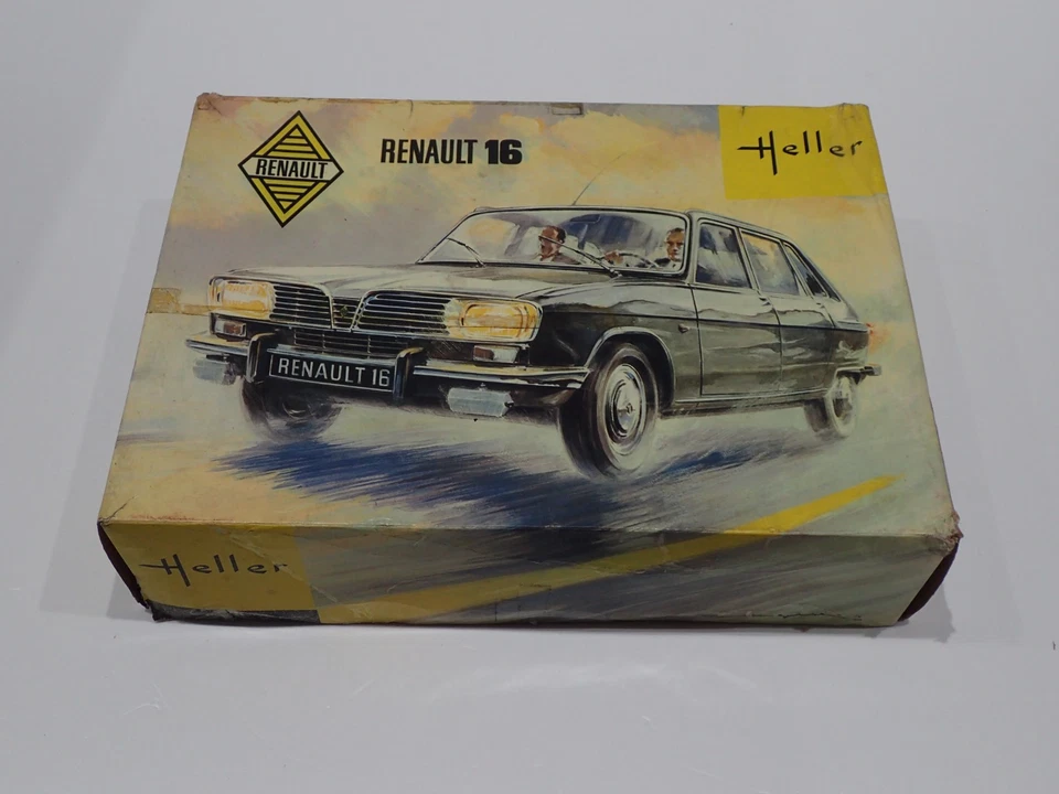 HELLER RENAULT 16 KIT DA MONTARE IN PLASTICA SCALA 1:20 (SZ) - Immagine 1 di 4